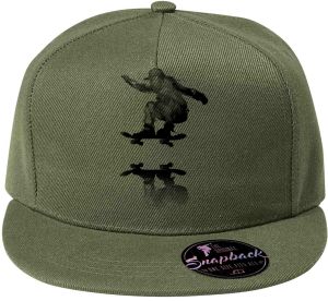 Nebeský skater, černý potisk