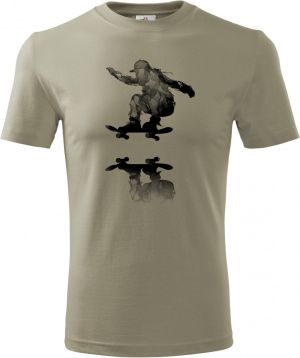 Nebeský skater, černý potisk