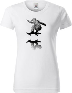 Nebeský skater, černý potisk