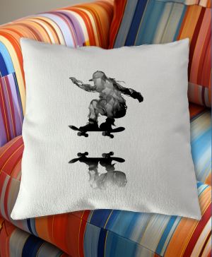 Nebeský skater, černý potisk