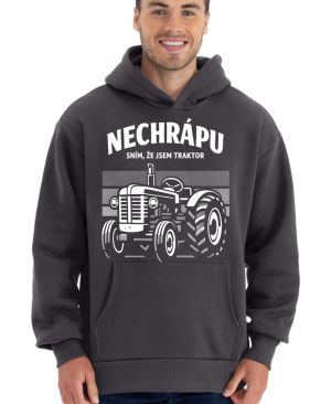 Nechrápu, sním že jsem traktor, V1, bílý tisk