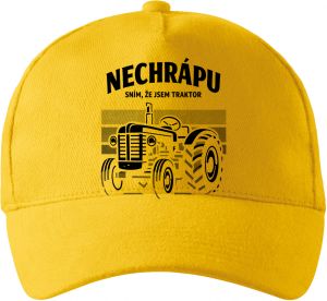 Nechrápu, sním že jsem traktor, V1, černý tisk