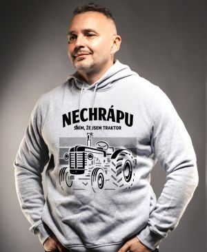 Nechrápu, sním že jsem traktor, V1, černý tisk