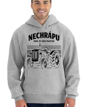 Nechrápu, sním že jsem traktor, V1, černý tisk