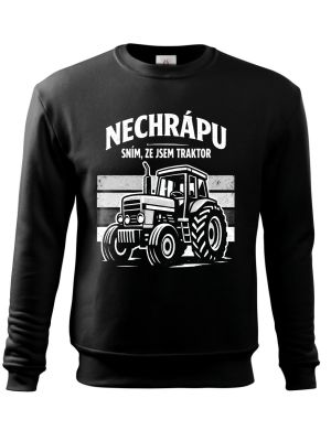 Nechrápu, sním že jsem traktor, V2, bílý tisk