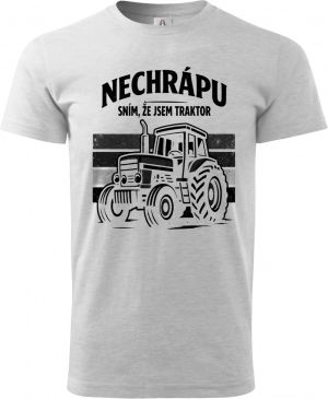 Nechrápu, sním že jsem traktor, V2, černý tisk