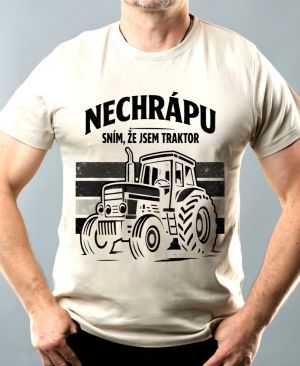 Nechrápu, sním že jsem traktor, V2, černý tisk