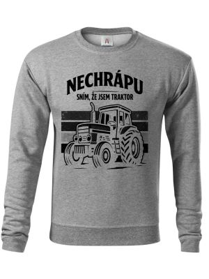 Nechrápu, sním že jsem traktor, V2, černý tisk