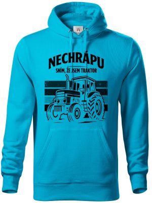 Nechrápu, sním že jsem traktor, V2, černý tisk