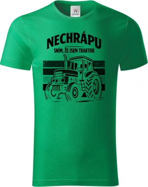 Nechrápu, sním že jsem traktor, V2, černý tisk