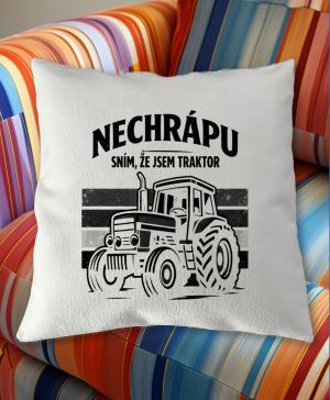 Nechrápu, sním že jsem traktor, V2, černý tisk