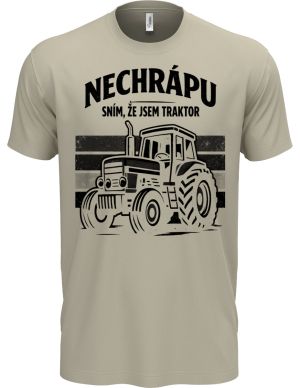 Nechrápu, sním že jsem traktor, V2, černý tisk