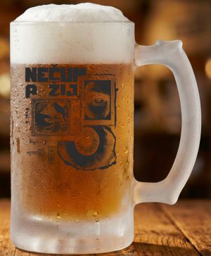 Nečum a žij, černý tisk