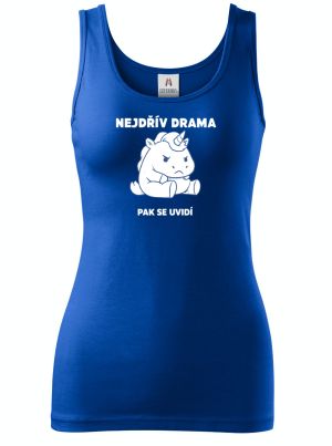 Nejdřív drama, V2, bílý potisk