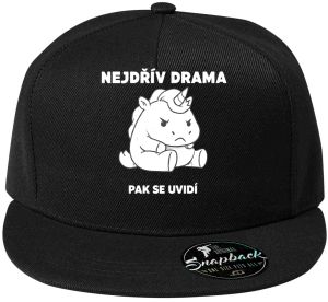 Nejdřív drama, V2, bílý potisk