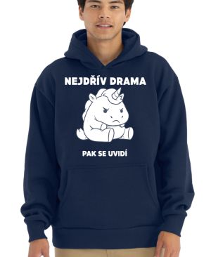 Nejdřív drama, V2, bílý potisk