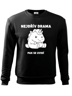 Nejdřív drama, V2, bílý potisk