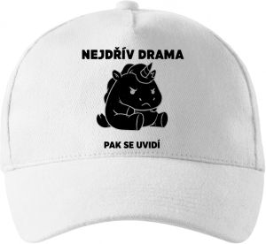 Nejdřív drama, V2, černý potisk