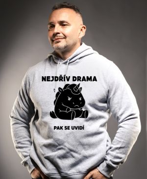 Nejdřív drama, V2, černý potisk