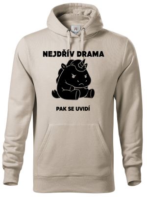 Nejdřív drama, V2, černý potisk