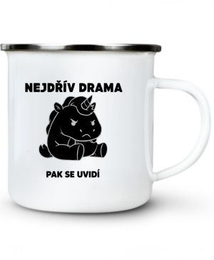 Nejdřív drama, V2, černý potisk