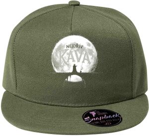 Nejdřív káva, bílý tisk