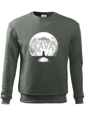 Nejdřív káva, bílý tisk