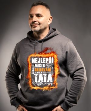 Nejlepší mistr grilování je TÁTA, plamen