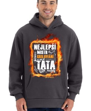Nejlepší mistr grilování je TÁTA, plamen