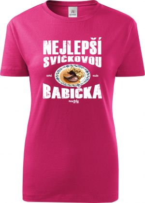 Nejlepší svíčkovou vaří BABIČKA. Tričko