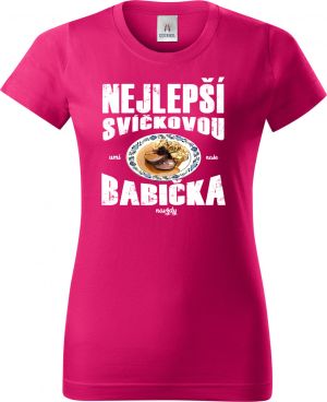 Nejlepší svíčkovou vaří BABIČKA. Tričko