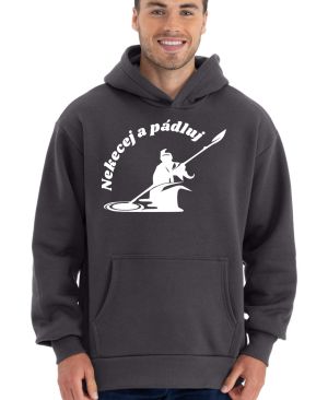 Nekecej a pádluj, bílý tisk