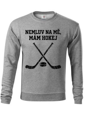 Nemluv na mě, mám hokej, černý tisk