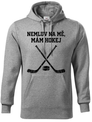 Nemluv na mě, mám hokej, černý tisk