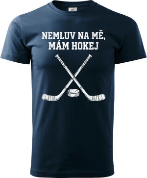 Nemluv na mě, mám hokej