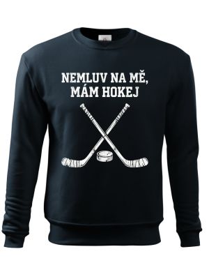 Nemluv na mě, mám hokej