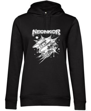 Neonkor, tekutý kov, bílý tisk