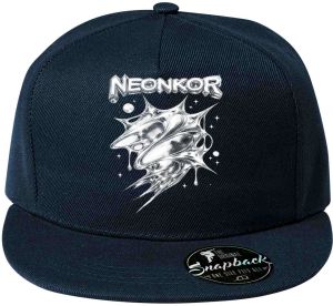 Neonkor, tekutý kov, bílý tisk