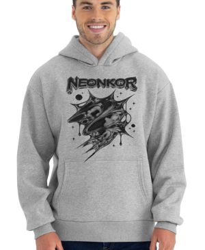 Neonkor, tekutý kov, černý tisk