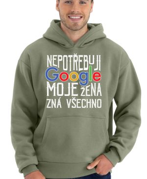 Nepotřebuji Google,  moje ŽENA zní všechno
