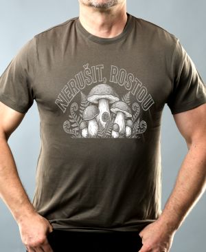 Nerušit rostou, bílý tisk