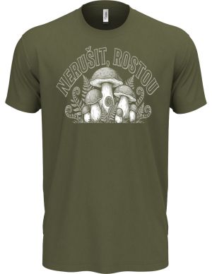 Nerušit rostou, bílý tisk