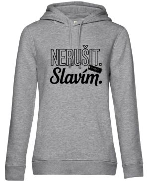 Nerušit. Slavím, černý potisk