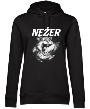 Nežer křeček, bílý potisk