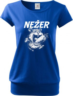 Nežer křeček, bílý potisk