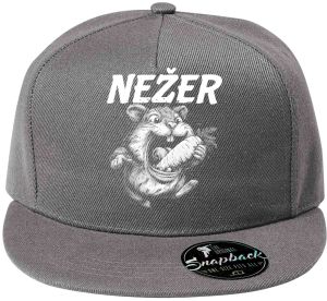 Nežer křeček, bílý potisk