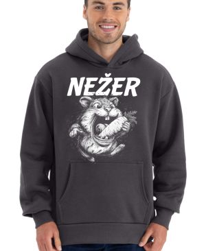 Nežer křeček, bílý potisk