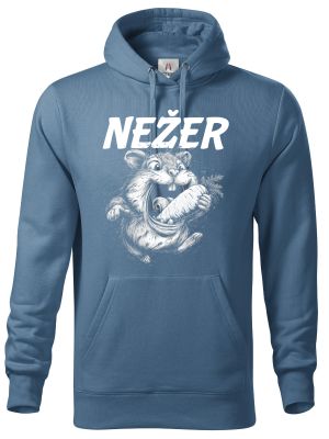 Nežer křeček, bílý potisk