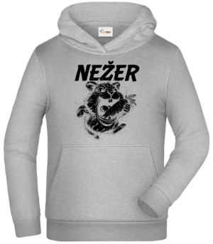 Nežer křeček, černý potisk
