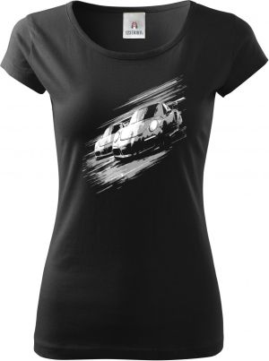 Noční jízda, bílý tisk